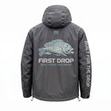 Tuskfish Waterproof Jacket | Steel Grey | First Drop Apparel