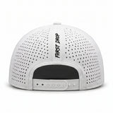 Dry-Fit Performance Hat | White | First Drop Apparel