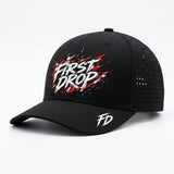Dry-Fit Performance Hat | Black | First Drop Apparel