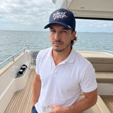 Dry-Fit Performance Hat | Navy | First Drop Apparel