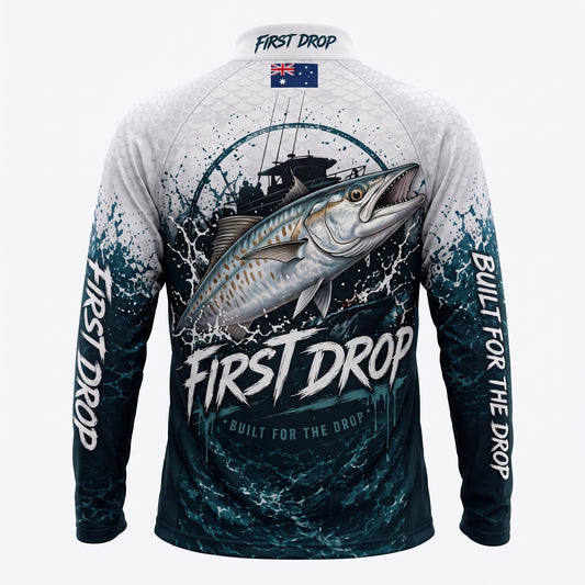 Spanish Mackerel Performance Shirt | First Drop Apparel