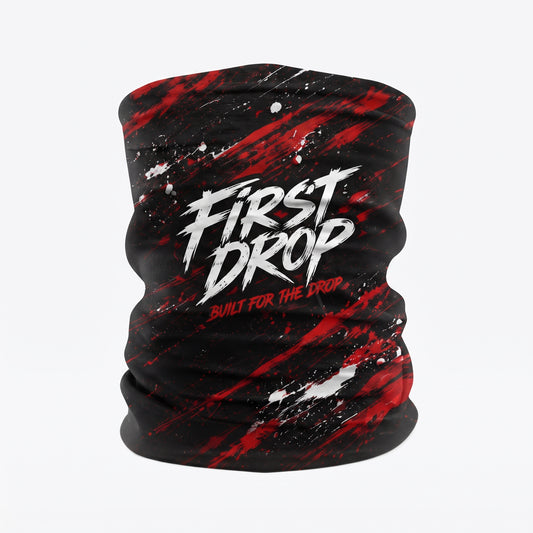 Neck Gaiter | Red Strike Edition | First Drop Apparel