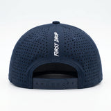 Dry-Fit Performance Hat | Navy | First Drop Apparel